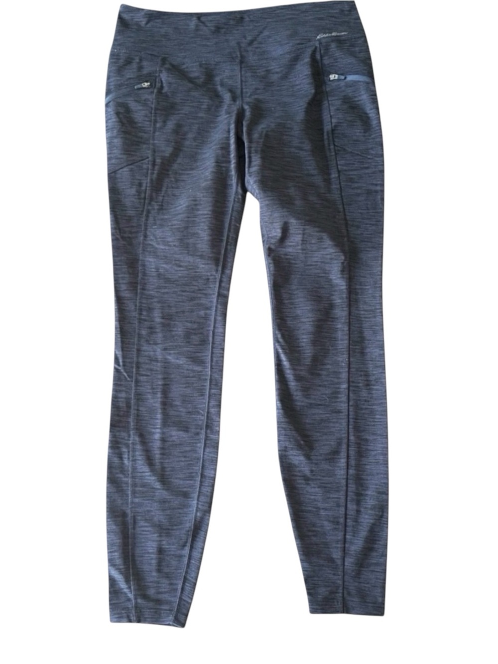 Eddie Bauer Navy/Black Variegated Leggings (M)